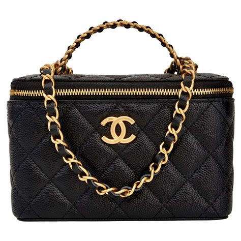 vanity bags chanel|vanity chanel bag price.